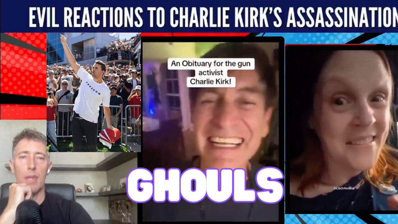 The Ghouls + Zombies Celebrating Charlie Kirk's Murder -- They Live Amongst Us