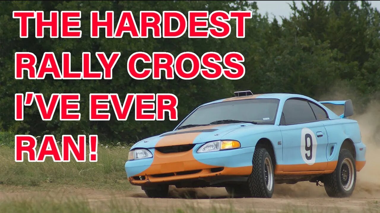 Racing my mustang in the dirt, hardest track ever!