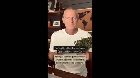 Parsley Contains Apigenin, A Compound That Blocks Cancer’s Backup Fuel Source