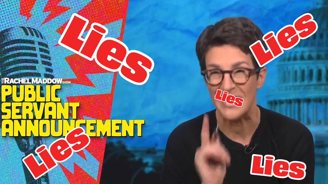 Rachel "MAD COW" Maddow hates on Christie Noem