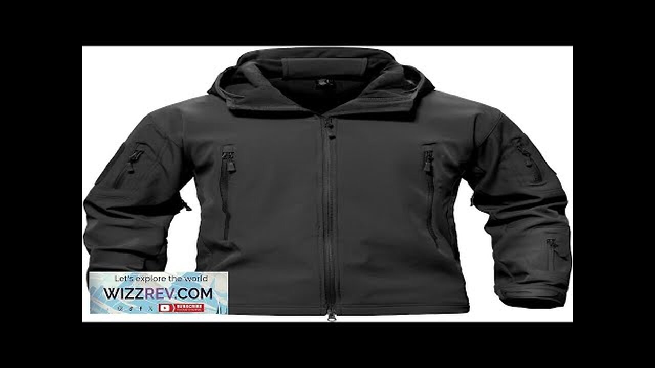 TACVASEN Men's Special Ops Military Tactical Rain Jackets Winter Warm Fleece Softshell Review