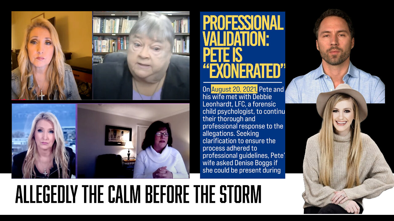 Daystars Episode #1 exonerated Pete, Denise Boggs & Debbie Leonhardt allegedly say no.