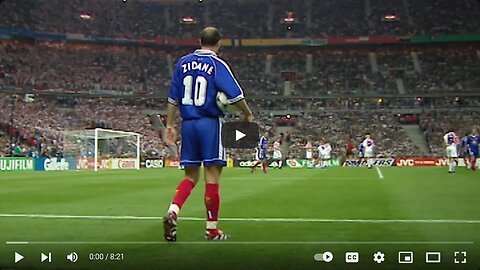 10 Impossible Things That Only Zidane Did In Football