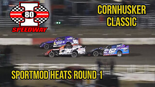 Cornhusker Classic | Sportmod Round 1 Heats | I-80 Speedway | 10-7-2022