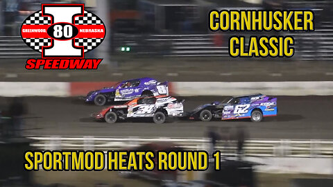 Cornhusker Classic | Sportmod Round 1 Heats | I-80 Speedway | 10-7-2022