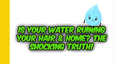 Hard Water Dangers EXPOSED: What It’s Really Doing to Your Body, Skin & Home! 💧