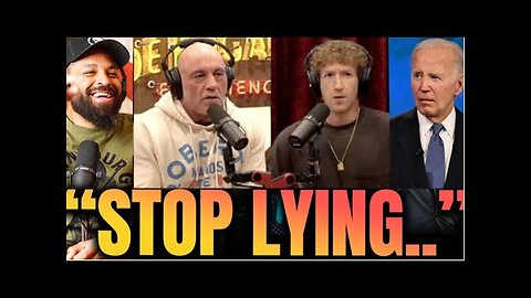 Zuckerberg Tells Joe Rogan Facebook Said NO to Democrats when it came to Censoring Conservatives!