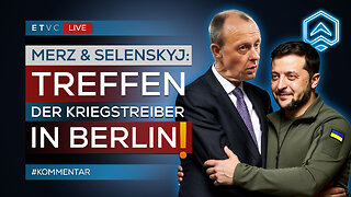 🟥 SELENSKYJ & MERZ: Großes BLACKROCK-Treffen zur VERLÄNGERUNG des KRIEGES in BERLIN | #KOMMENTAR