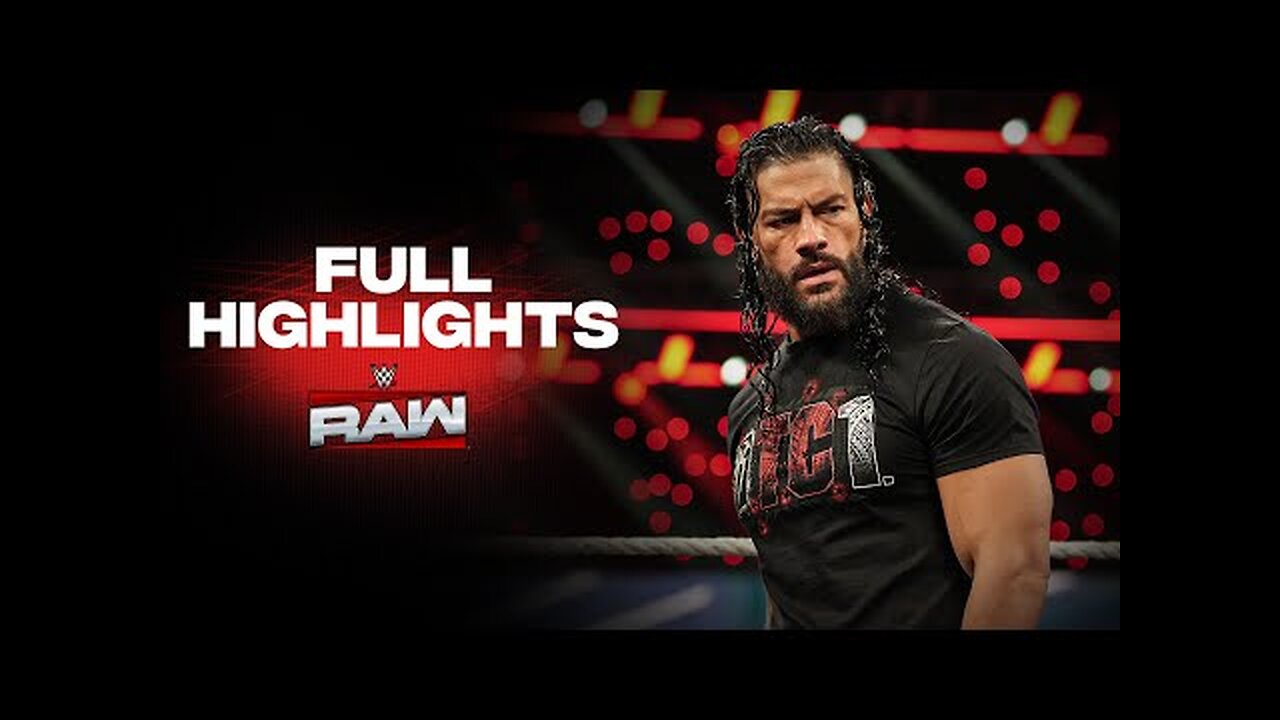 Full highlights Raw, Sept. 29, 2025 - WWE