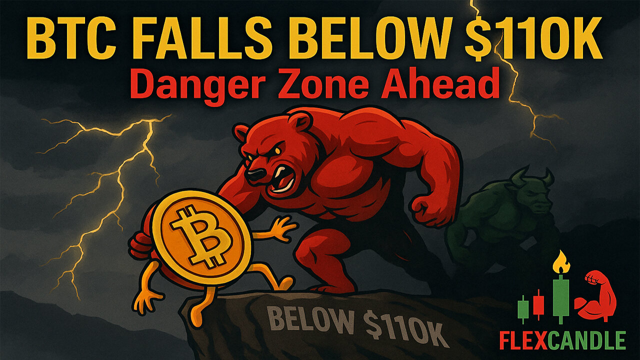 Bitcoin BREAKS $110K ⚠️ New Danger Zone or Cup & Handle Revival? 🚨 | EP. 163