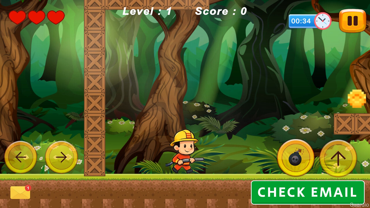 Fire Hero Adventures - Android Gameplay [4+ Mins, 1080p30fps]