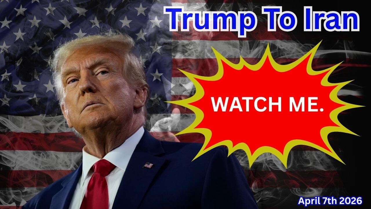 Trump To Iran: Watch Me.