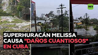 El paso del superhuracán Melissa provoca "daños cuantiosos" en Cuba