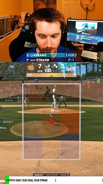 I FOULED A PERFECT TIMED SWING WITH CJ ABRAMS IN MLB THE SHOW 25