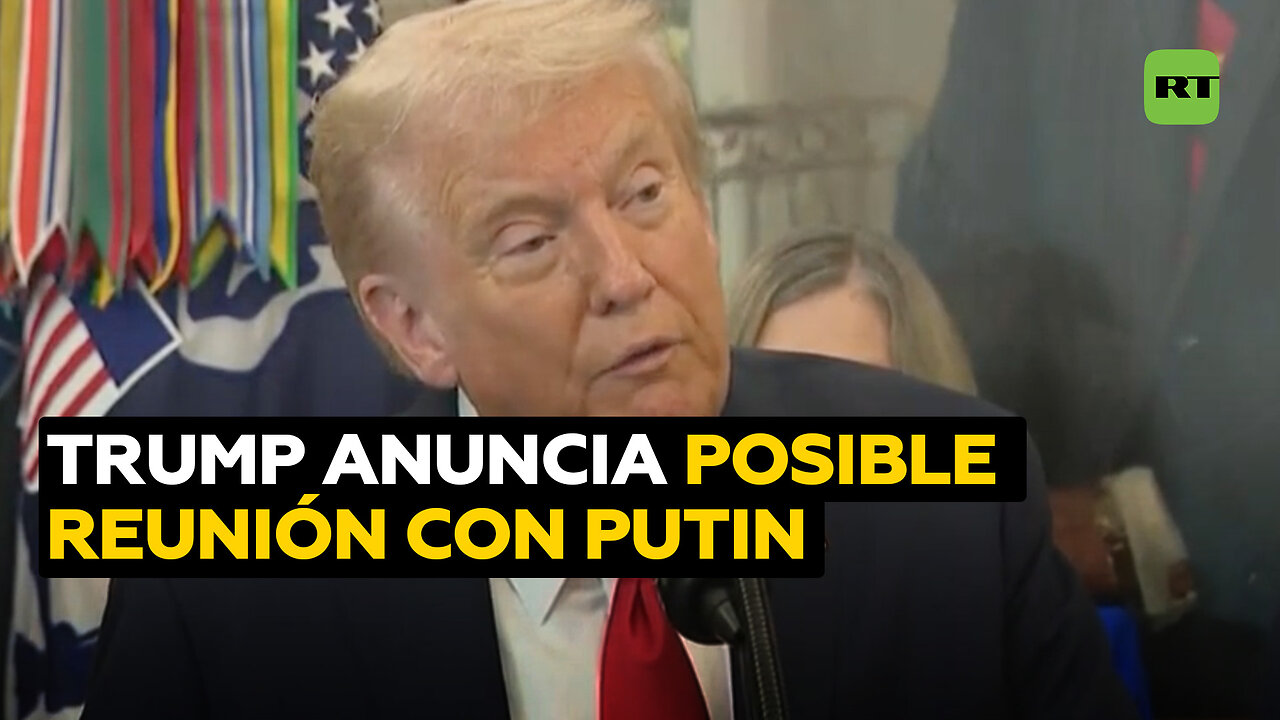 Trump dice cuándo podría reunirse con Putin