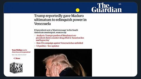 BREAKING: Patrick Byrne's Sources Confirm that Venezuela President Maduro is Now CORNERED