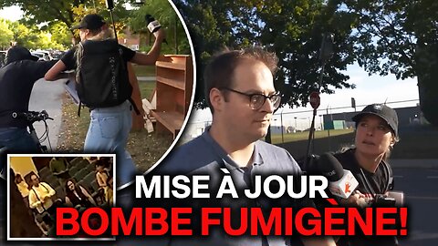 MISE À JOUR : Présumé poseur de fumigènes travaille toujours pour ministère de la Défense nationale