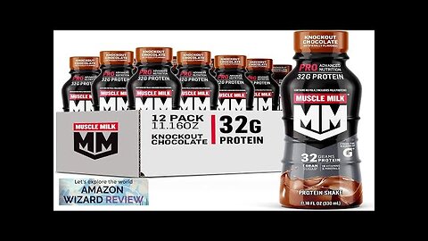 Muscle Milk Pro Advanced Nutrition Protein Shake Knockout Chocolate 11.16 Fl Oz Review