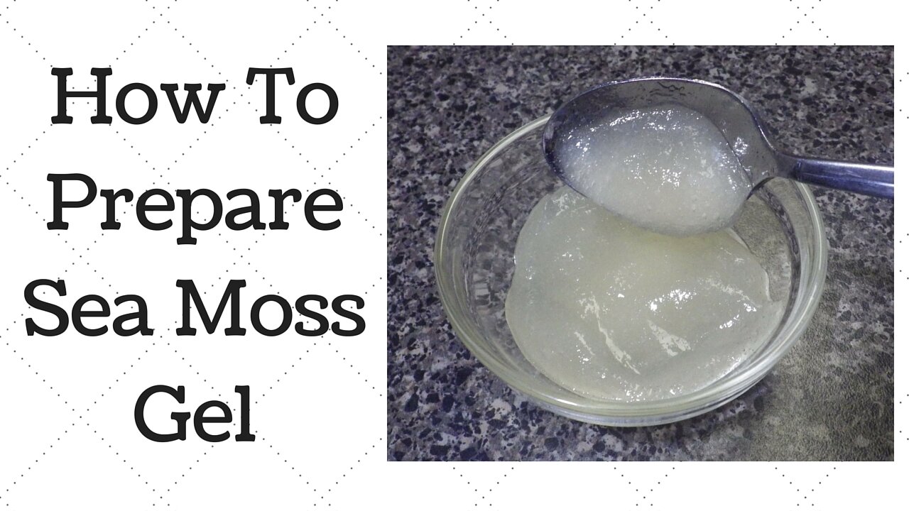 How To Make Irish Sea Moss Gel