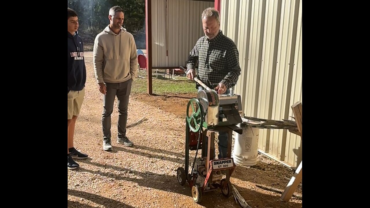 Converting An Edger To A Sugar Cane Mill