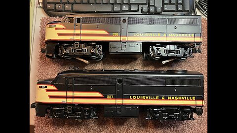 Williams L&N 336 337 Louisville & Nashville F 1A Diesels