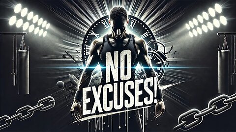"NO EXCUSES – Dominate Your Life, Overcome Challenges & Achieve Greatness!"