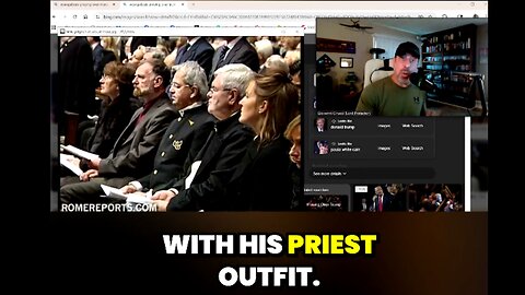 Benny Hinn At “Mass” In Rome!