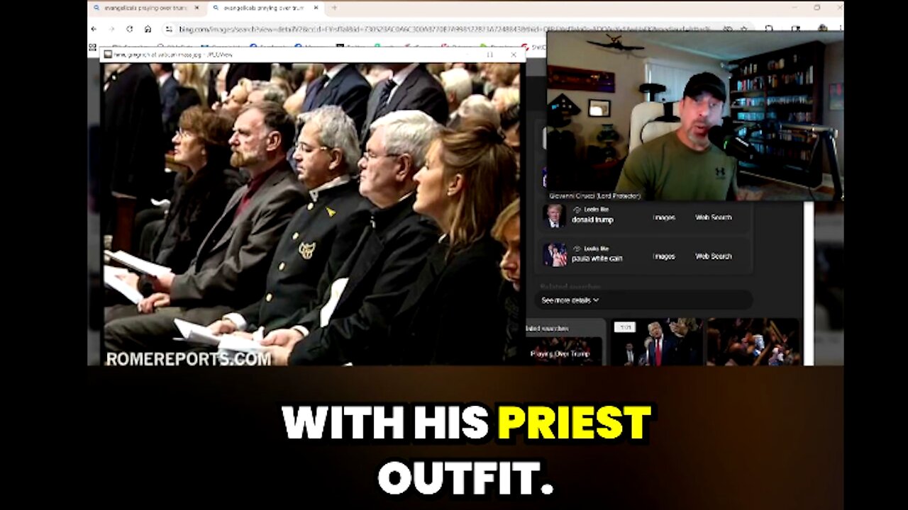 Benny Hinn At “Mass” In Rome!