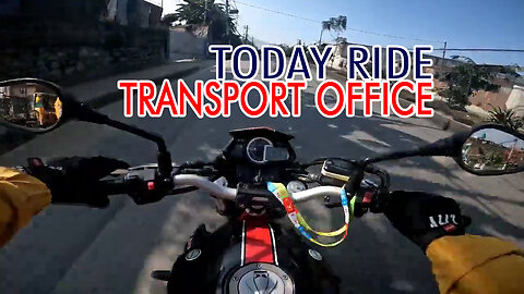 Today Ride Transport Office l New moto vlog 2025