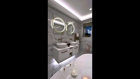 modern bathroom and toilet