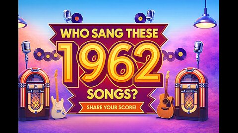 Who Sang These classics from 1962?