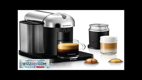 Nespresso Vertuo 5 Cup Coffee and Espresso Machine Chrome BNV250CRO1BUC1 Review