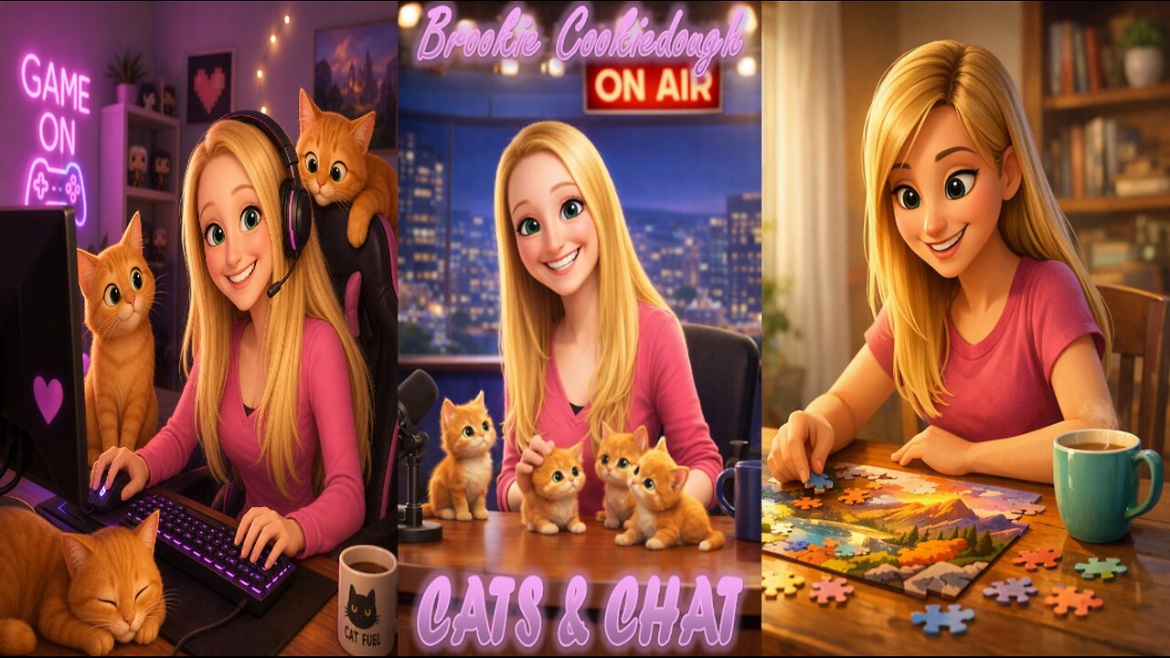 Mon 7-20-2026 🔴💗🍪🍪 Chat & Chill Hangout variety content