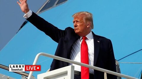The Jaw-Dropping Moment When Trump's Plane Landed In Israel