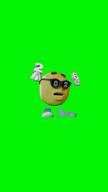 New Years Emoji | Green Screen #newyear #newyears #2026 #emoji #fyp