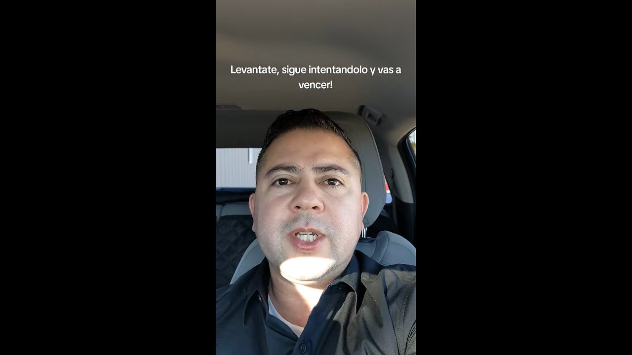 Levantate y sigue intentando ser mejor!