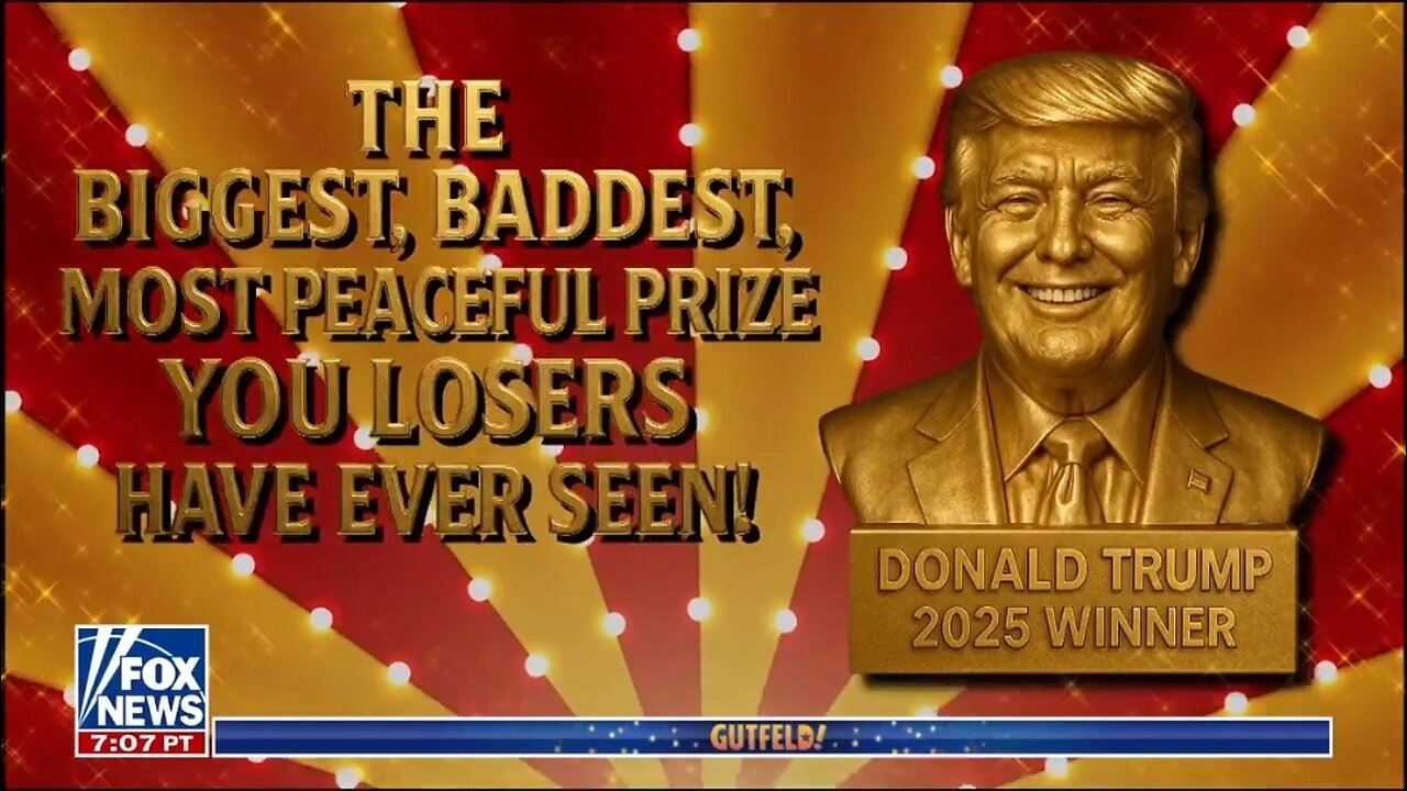 Gutfeld: Trump's A Peacemaker Until You Piss Him Off