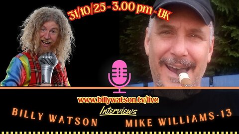 Mike Williams on Billy Watson TV - The World of the Demiurge