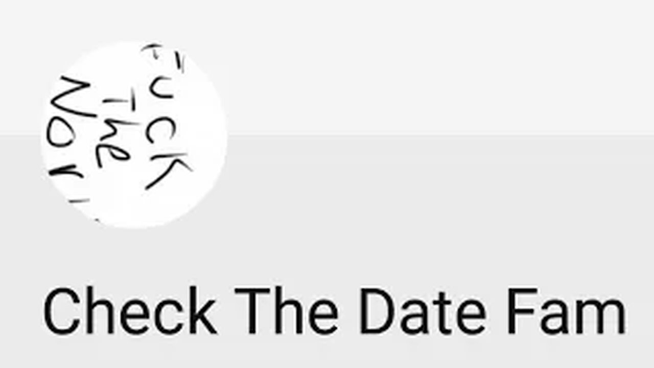 2018 Check the date fam is done