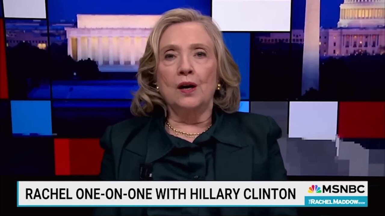 Killary Clinton proposes jailing Americans for "parroting Kremlin propaganda".