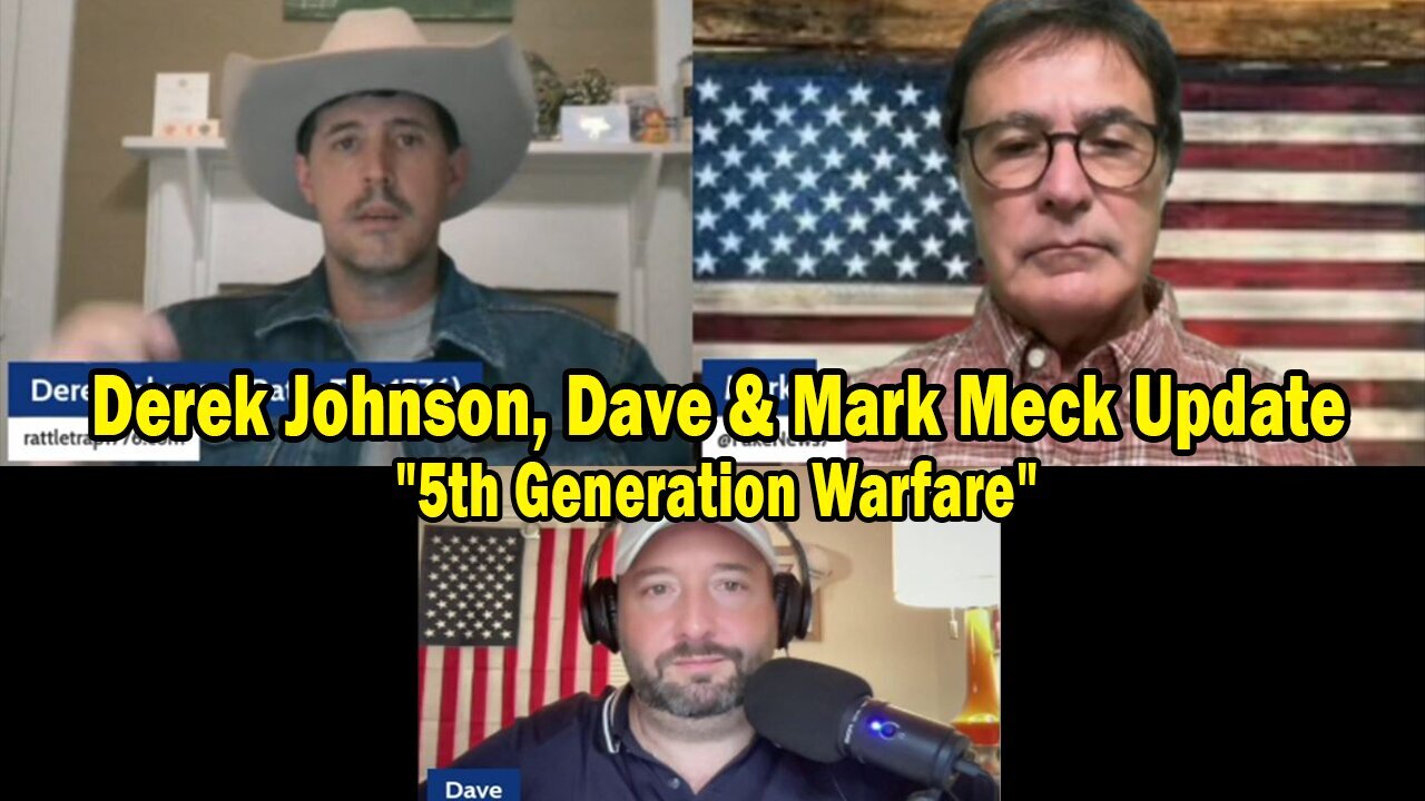 Derek Johnson Situation Update 12.23.24: "5th Generation Warfare"