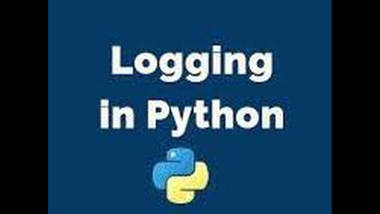 28. Python Logging Module