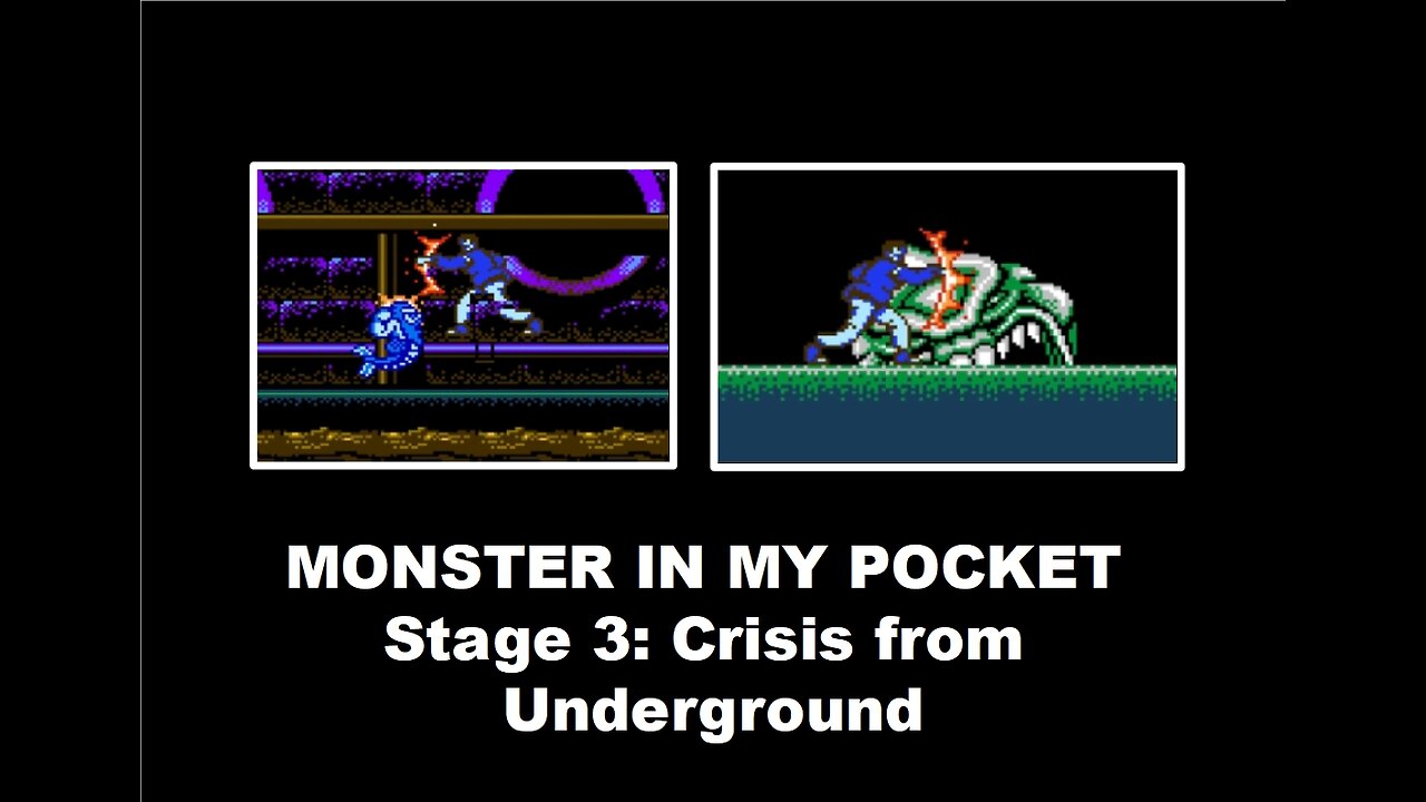 Monster In My Pocket (NES) Stage 3 Crisis from Underground: No Death Full Level Speed Run