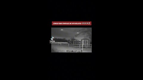 Leaping Lights Captured On Security Camera