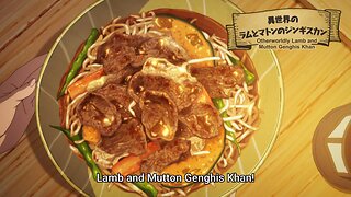 making genghis khan | Campfire Cooking in Another World with My Absurd Skill Season 2