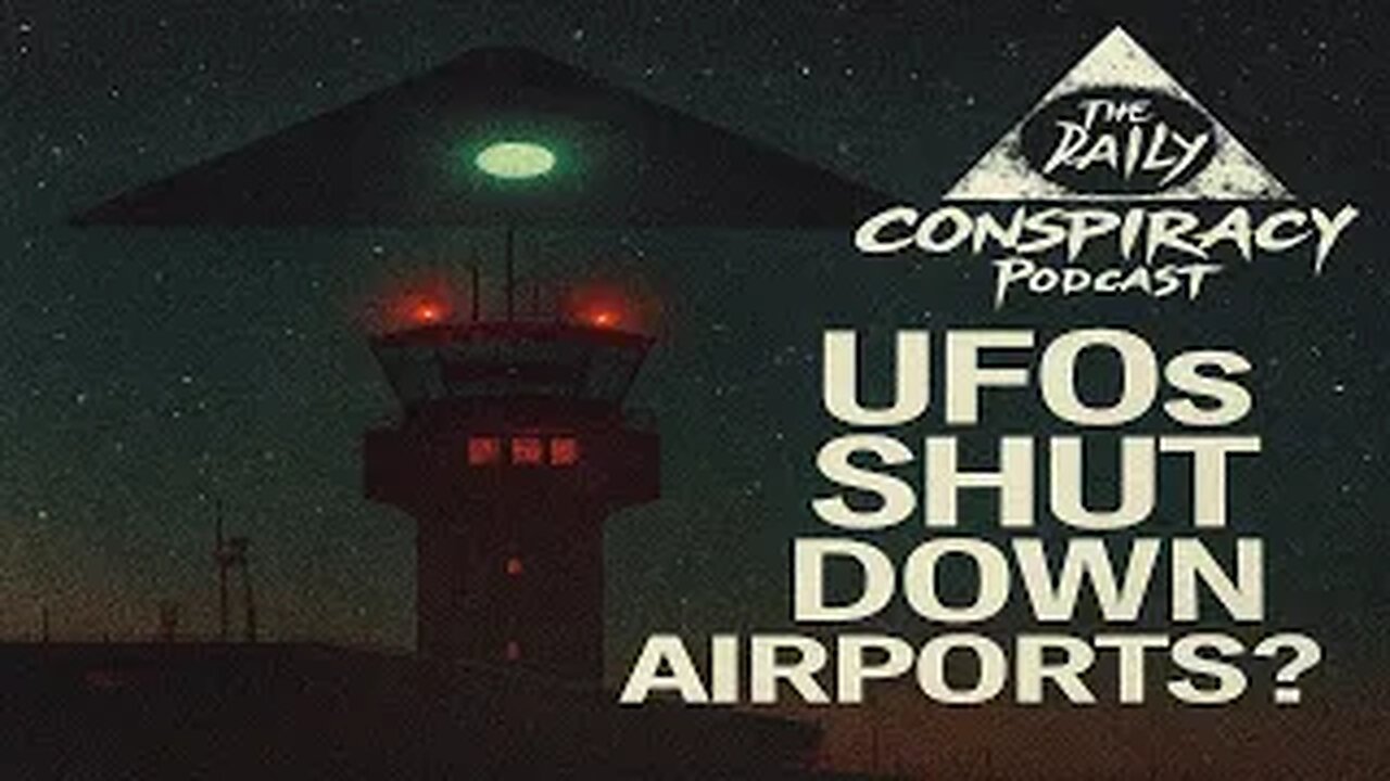 UFOs Shut Down Airports and Charlie Kirk Latest Thoughts