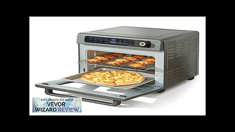 VEVOR 12-IN-1 Air Fryer Toaster Oven 25L Convection Oven 1700W Stainless Steel Review