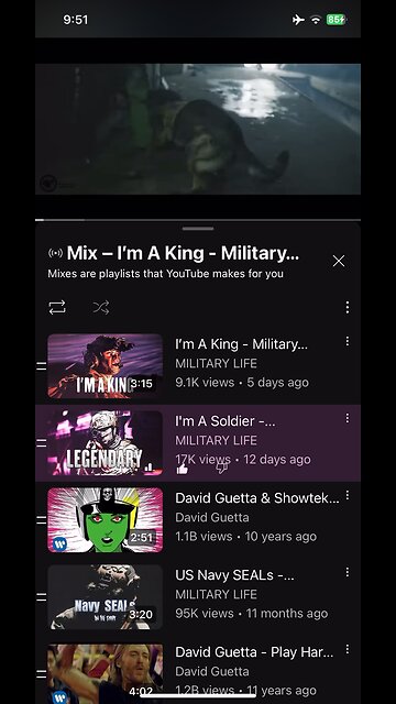 Military life music :Legendary