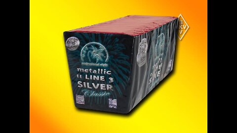 BKV - Metallic - II Line 3 - 500 Gram - 33 Schots Vuurwerk Cake