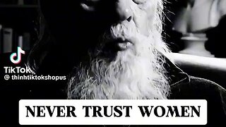 Wow! This man has been deeply hurt. Haven't we all?